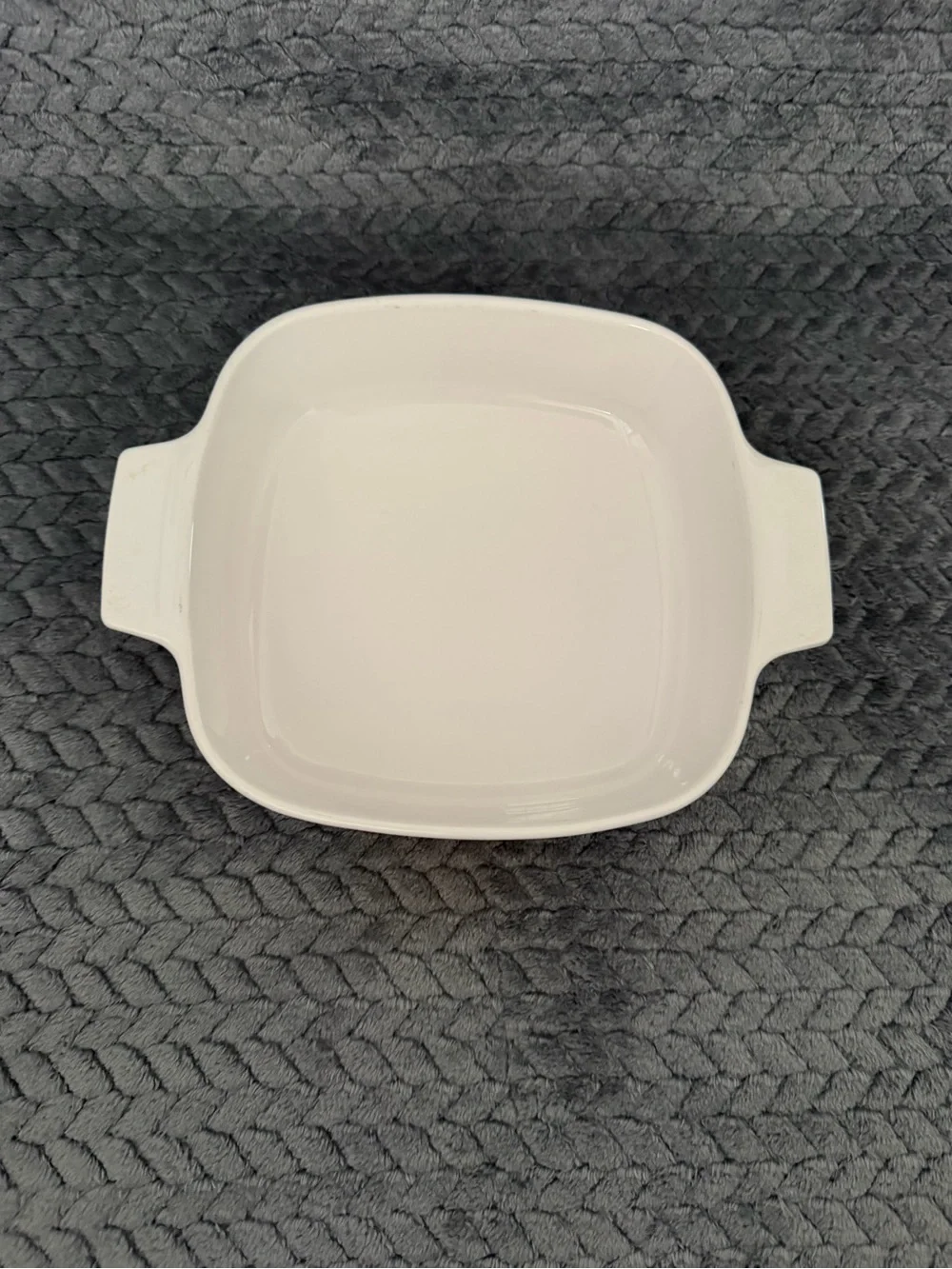 Sunflower Ceramic Baking Dish - White